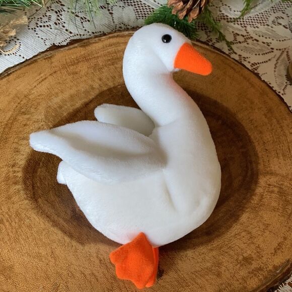 Ty Beanie Baby Gracie The Swan 1996 Rare/Retired #4126 P.E.Pellets - Picture 9 of 11